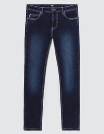 Jean slim basique stone foncé