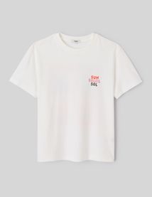 T-shirt imprim&eacute; devant/ dos