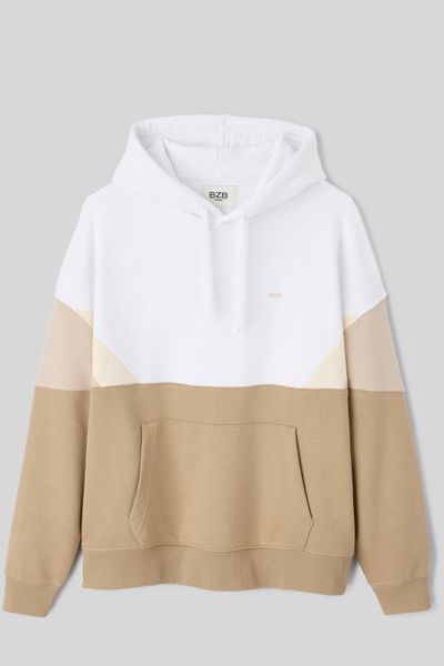 Sweat à capuche colorblock