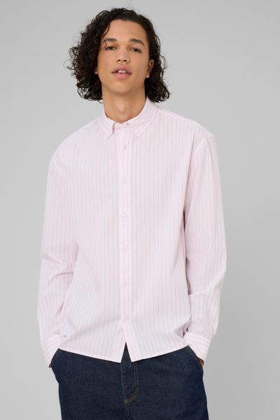 Chemise &agrave; rayures fines