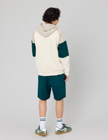 Sweat colorblock à capuche