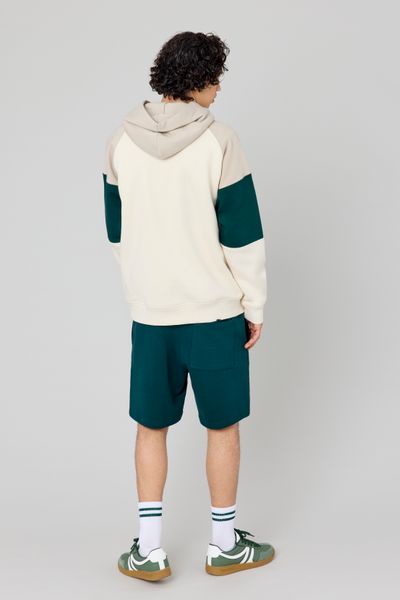 Sweat colorblock à capuche