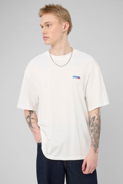 T-shirt imprim&eacute; devant/dos