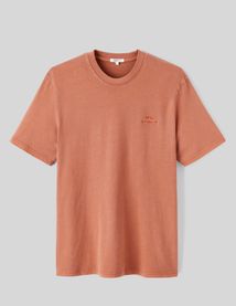 T-shirt broderie poitrine