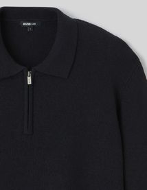 Pull col polo zipp&eacute;