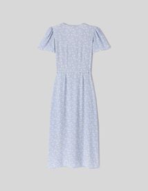 Robe longue imprimée