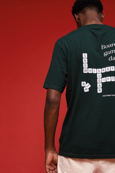 T-shirt imprim&eacute; devant dos