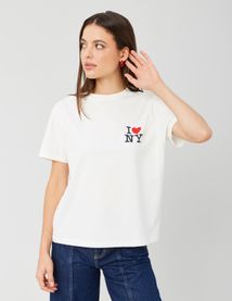 T-shirt imprimé devant/dos