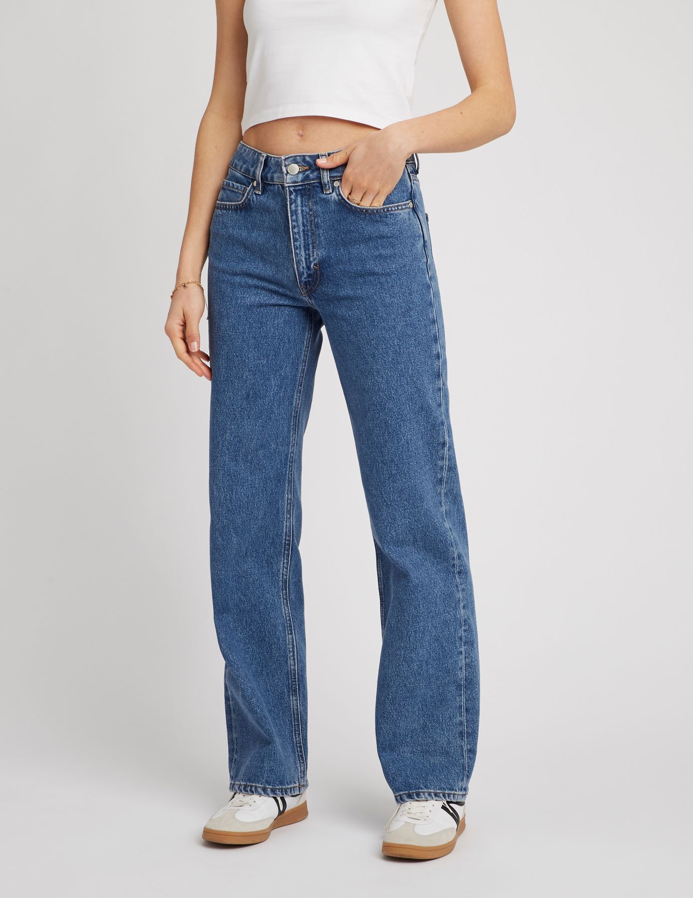 Jean straight taille standard