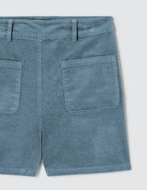 Short en velours à poches