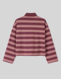 T-shirt col polo ray&eacute;