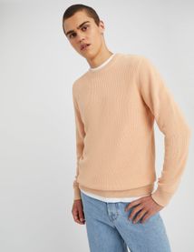 Pull col rond uni