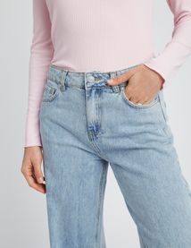 Jean wide leg revers