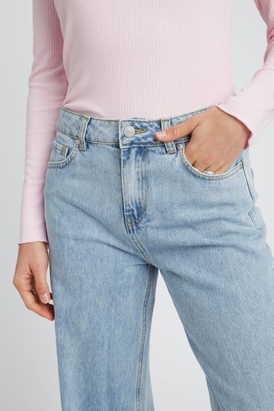 Jean wide leg revers