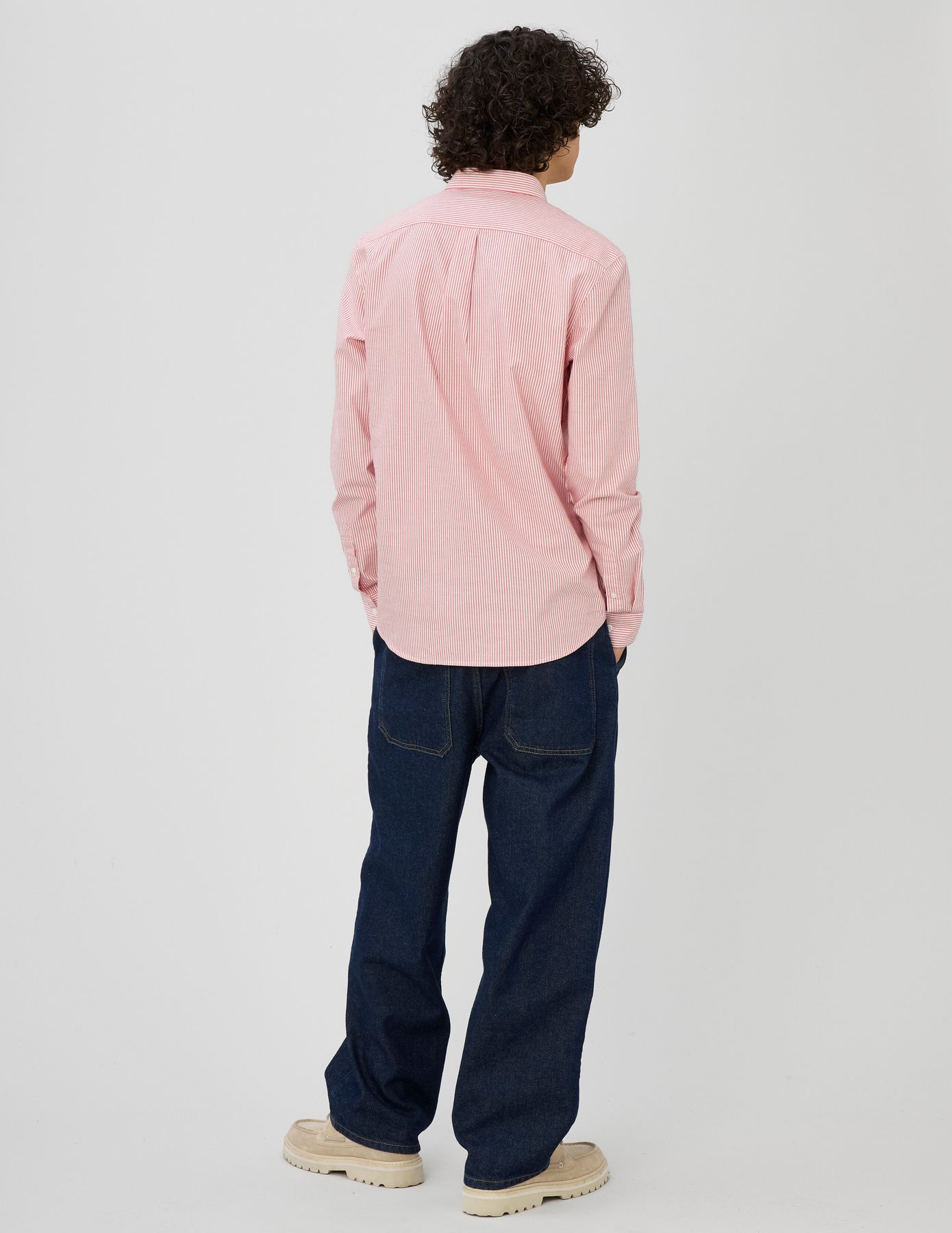 Chemise ray&eacute;e droite