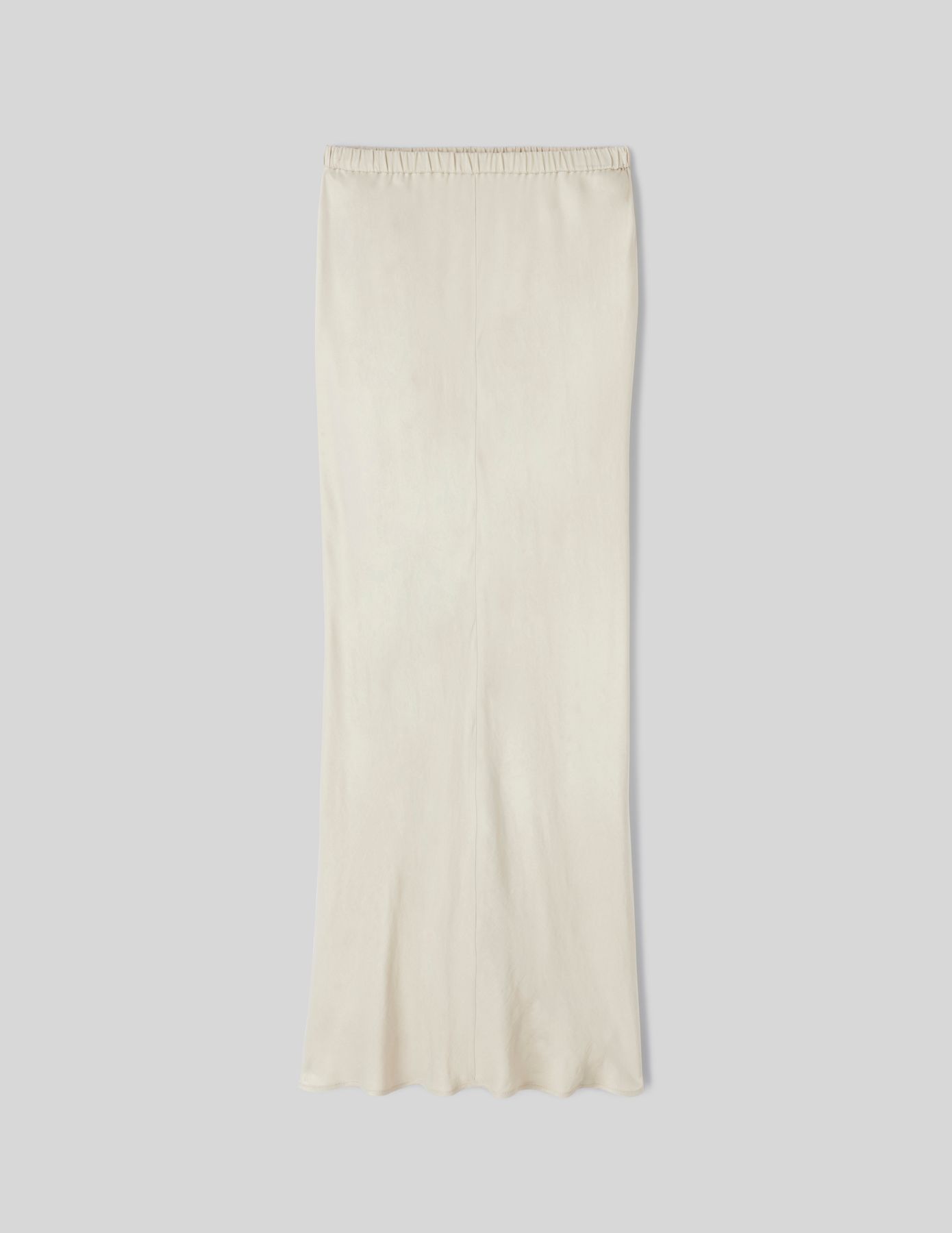 Jupe longue satin