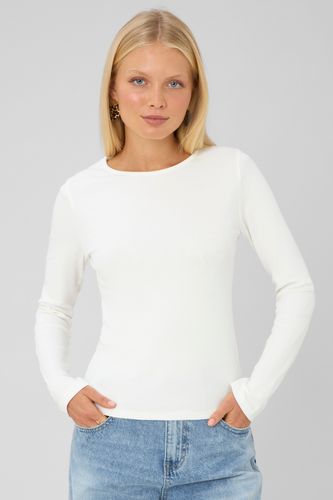 T-shirt manches longues c&ocirc;tel&eacute;