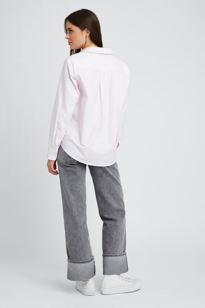 Chemise oxford rayée