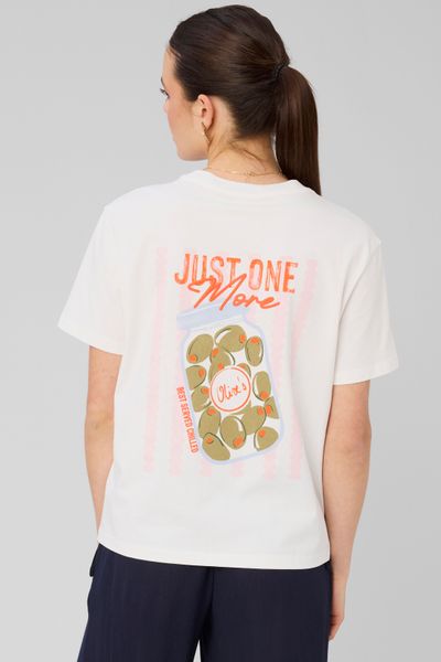 T-shirt imprim&eacute; devant/dos