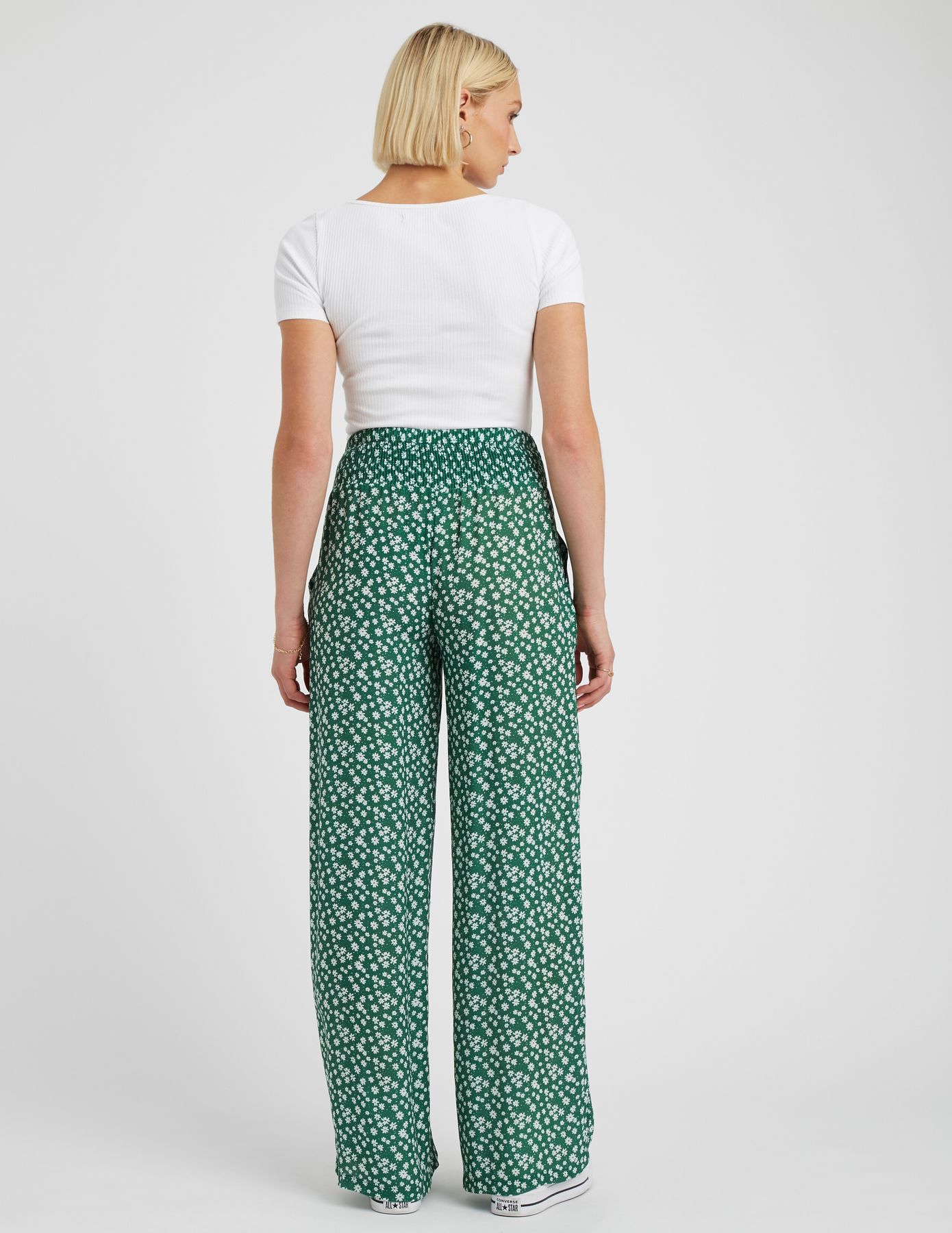 Pantalon fluide imprimé