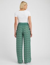 Pantalon fluide imprimé