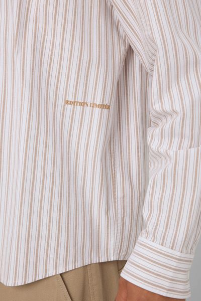 Chemise oxford ray&eacute;e