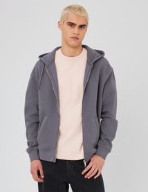 Sweat zippé ouverture double