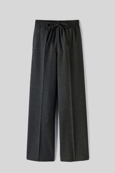 Pantalon taille élastiquée polyester recyclé