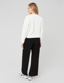 Pull maille chenille