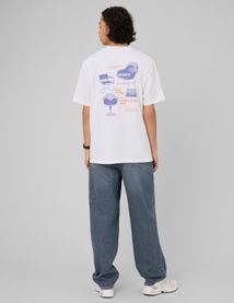 T-shirt imprim&eacute; devant/dos
