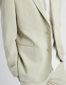 Veste de costume coupe droite