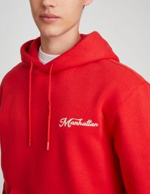 Sweat  capuche imprimé