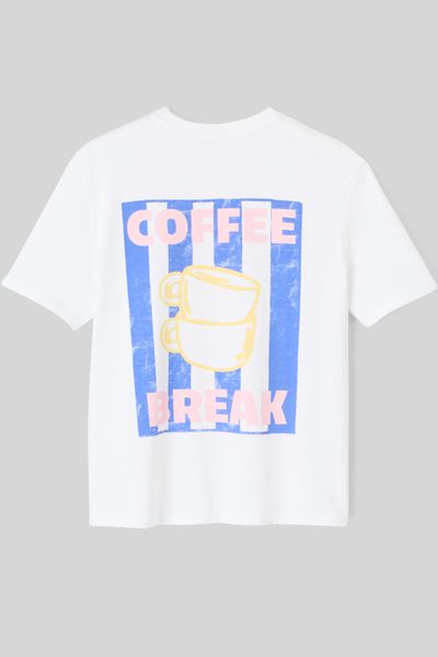 T-shirt imprimé devant/dos