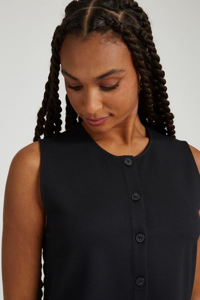 T-shirt boutonné
