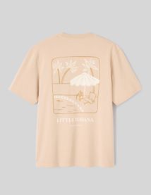 T-shirt imprim&eacute; devant/dos