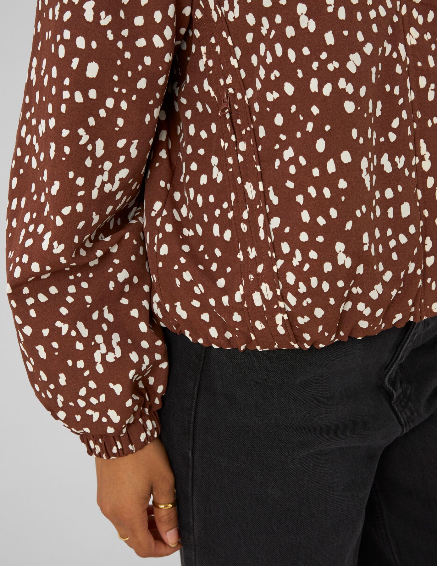 Blouson imprim&eacute;e