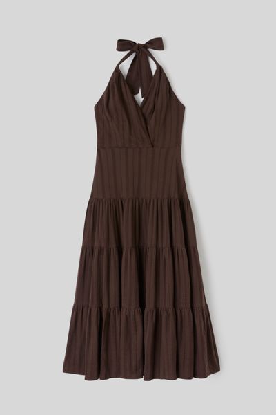 Robe longue dos nu