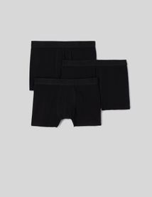 Lot de 3 boxers unis