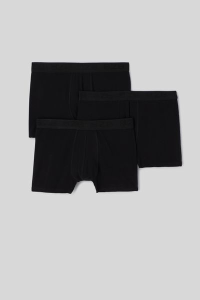 Lot de 3 boxers unis