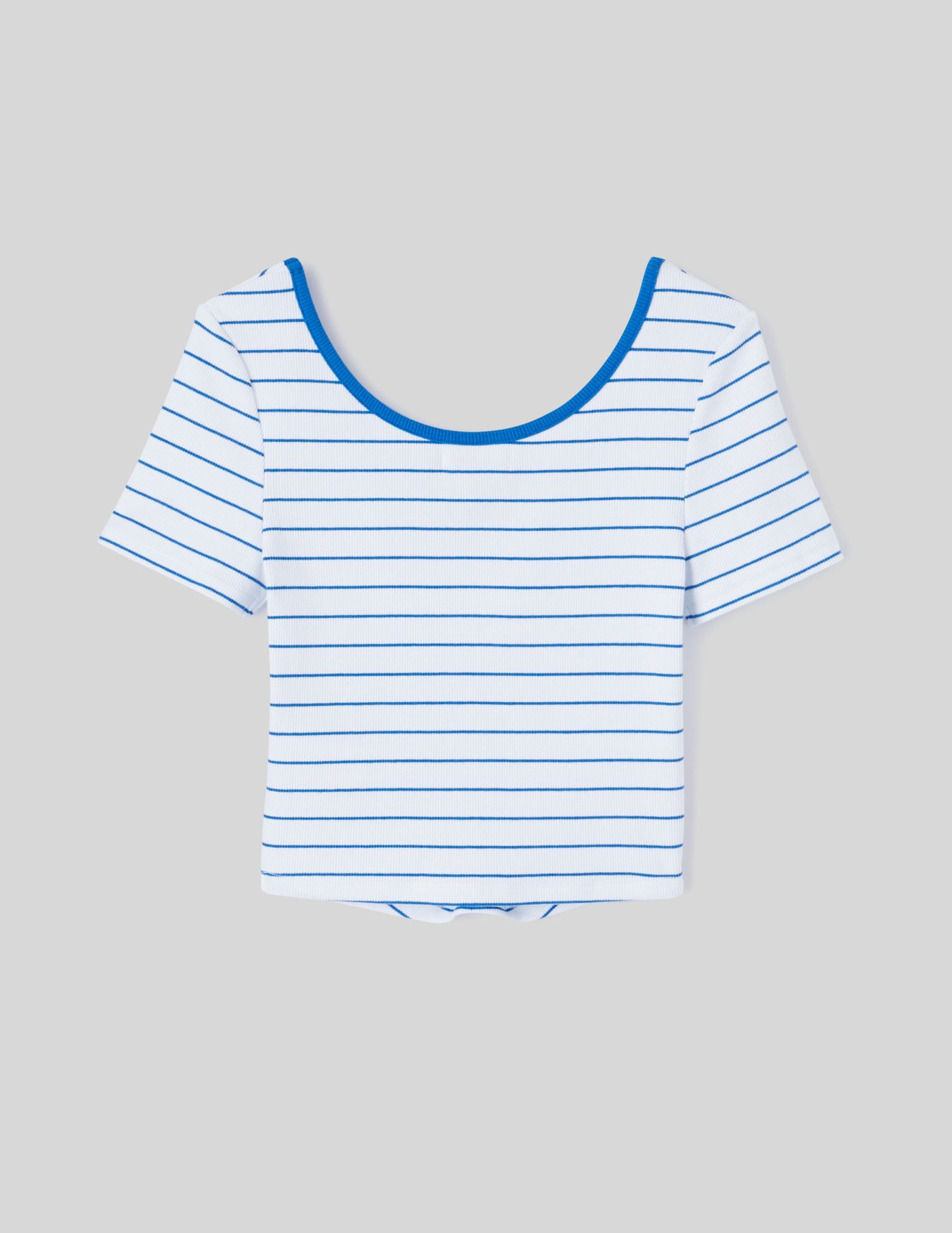 T-shirt court rayé