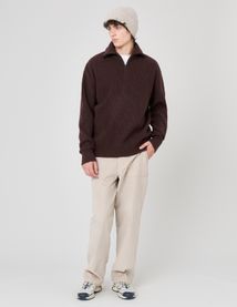 Pull col camionneur en laine