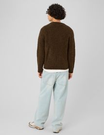 Pull maille bouclette