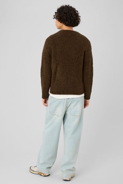 Pull maille bouclette