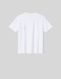 T-shirt broderie poitrine fleurs