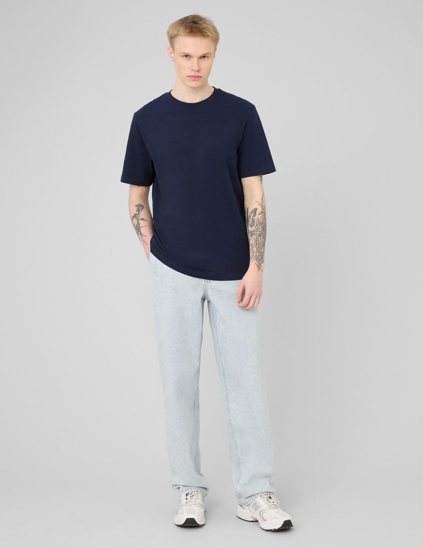 Pantalon loose ray&eacute;