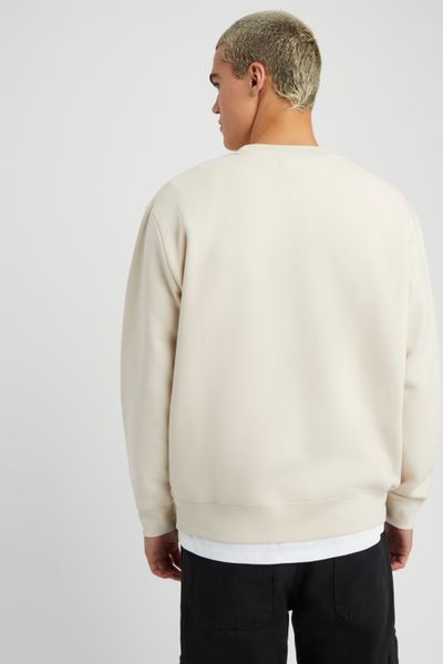 Sweat col rond uni