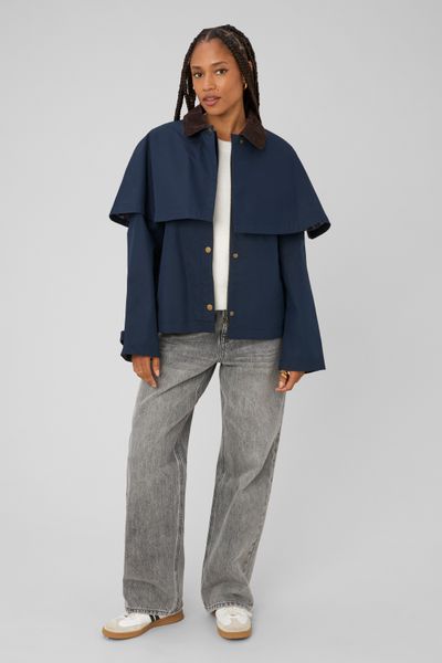 Veste cape amovible