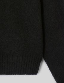 Pull col rond premium