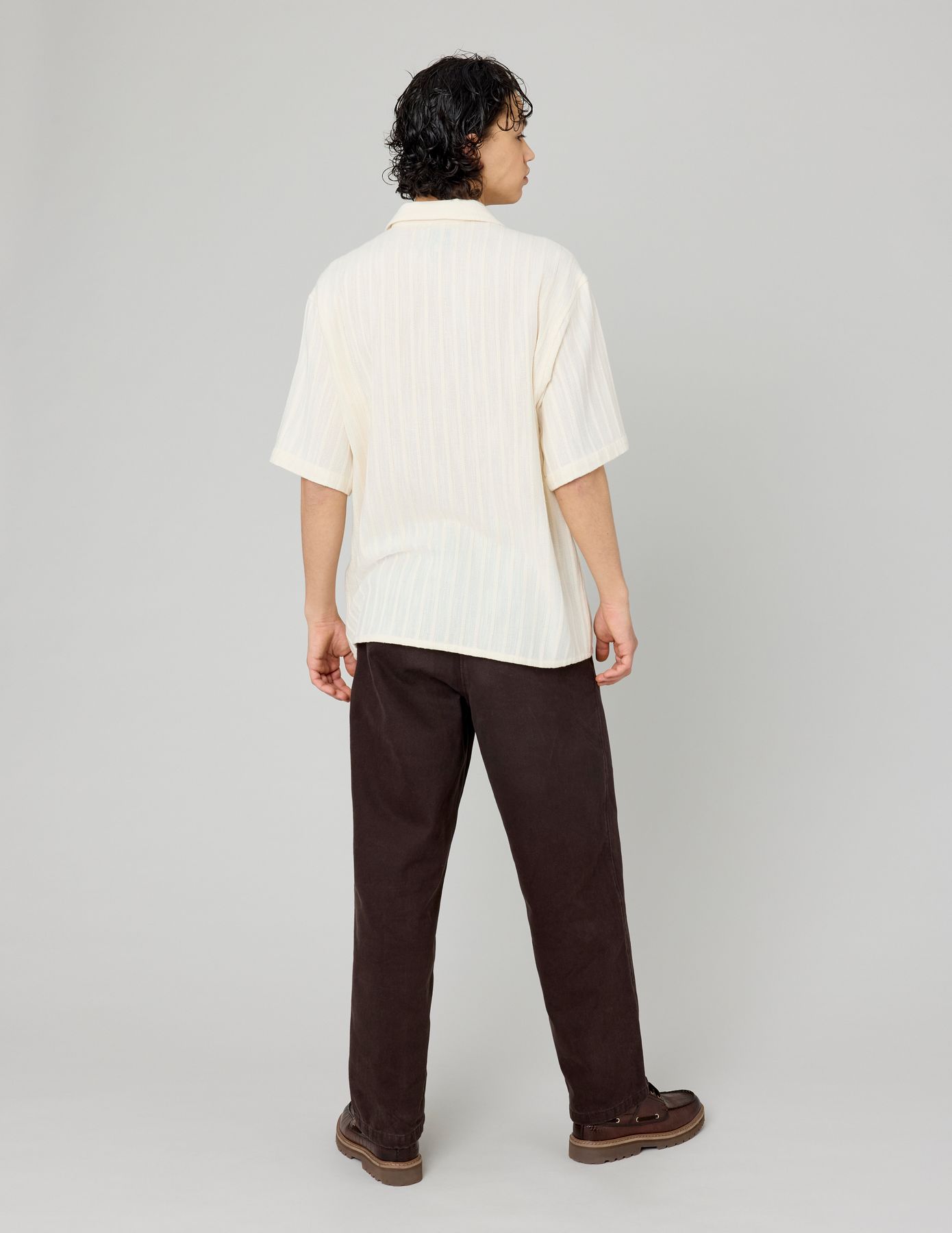 Pantalon chino large