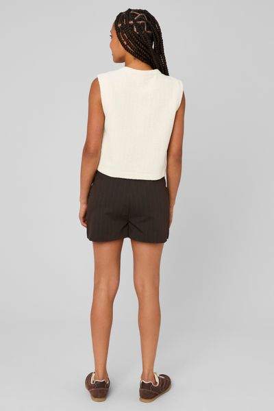 Jupe short ray&eacute;e